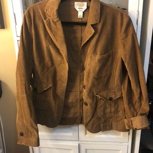 Talbots stretch corduroy jacket